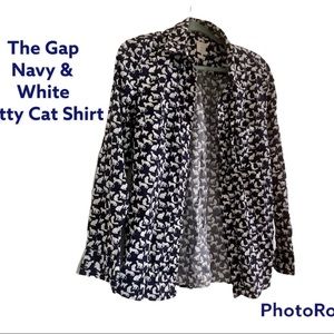 THE GAP Cotton kitty 🐱 shirt